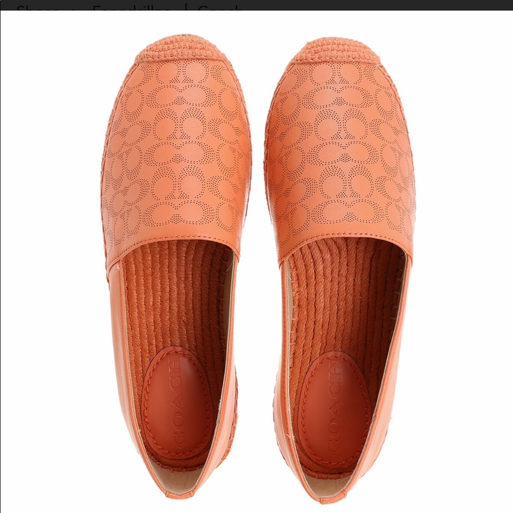 Coach leather espadrille - Picture 4 of 8